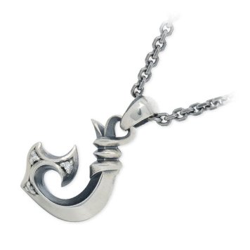 M's collection シルバー ネックレス ダイヤモンド 彼氏 メンズ 誕生日プレゼント 記念日 ギフトラッピング エムズコレクション  送料無料
