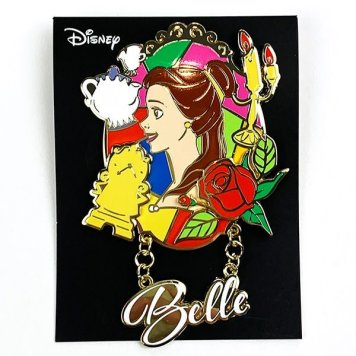ディズニー Disney コレクションピンバッチ ベル バッチ   マリモクラフト