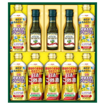 日清オイリオ  ボスコ&バラエティオイルギフト  BM-50A  内祝 内祝い お祝 御祝 記念品 出産内祝い プレゼント 快気祝い 粗供養 引出物