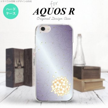 【SH03J】【スマホケース/スマホカバー】【アクオス R】SH03J スマホケース AQUOS R SH-03J カバー アクオス R 和サクラ 紫 nk-sh03j-1274【メール便送料無料】