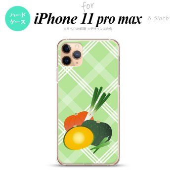 iPhone11ProMax iPhone11pro max スマホケース ハードケース ベジタブル カボチャ 緑 メンズ レディース nk-i11pm-665