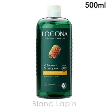 ロゴナ LOGONA ボリュームシャンプー ビール＆はちみつ 500ml