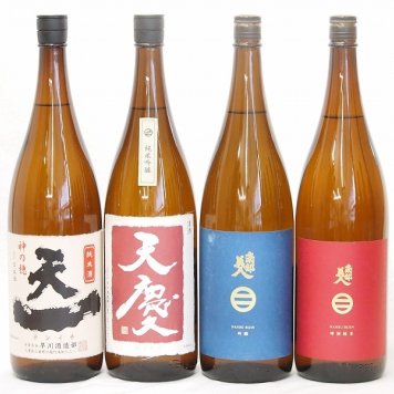地酒セレクション4本セット(南部美人 特別純米(岩手県) 天慶 純米吟醸(三重県) 南部美人 吟醸(岩手県) 天一 神の穂純米(三重県)) 1800ml×4本