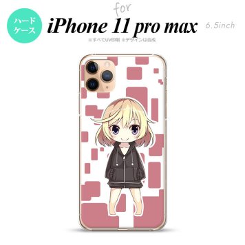 iPhone11ProMax iPhone11pro max スマホケース ハードケース 女の子 C ピンク メンズ レディース nk-i11pm-1335