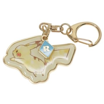 【キーホルダー】【R】ポケットモンスター イニシャルメタルキーホルダー ピカチュウ アルファベット【R】【ポケモン】