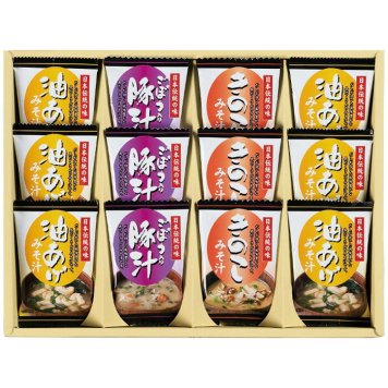  フリーズドライお味噌汁三種の味詰合せ KF-CO KF-CO 内祝い お祝 出産内祝い
