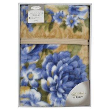 nishikawa 国産ニューマイヤー毛布 ブルー ／毛布・ブランケット 寝具 住まい・家具 お中元 御中元 ギフト 夏ギフト 暑中見舞 残暑見舞 時期 いつ お礼 お返し グルメ のし お盆 初盆 新盆 お供 御供 ギフト 2026 送料無料 ギフト プレゼント プチギフト 内祝い 快気祝い 出産祝い 結婚祝い 引出物 新築祝い お返し