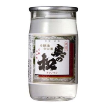 奥の松 本醸造 辛口 カップ 180ml(代引不可)