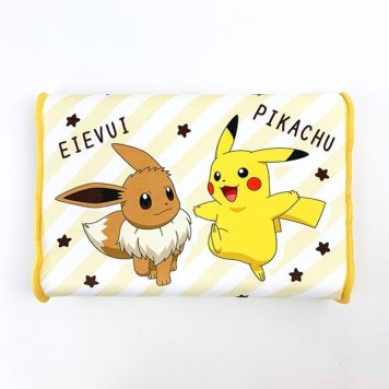 ポケットモンスター ピカチュウ イーブイ ジュニア ソフト低反発枕 ポケモン 枕 キッズ インテリア