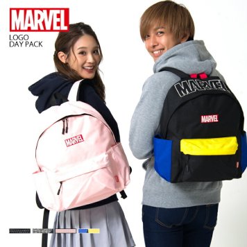  MARVEL マーベル デイパック リュックサック バックパック 高校生 通学 リュック おしゃれ 大容量 25L 持ち運び 軽量 ストリート ボックス ロゴ アメコミ outfit ギフト 敬老の日 プレゼント ギフト