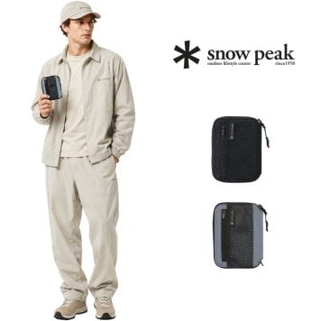 snowpeak Everyday Use Multi Wallet 折り財布 財布 さいふ サイフ ウォレット コンパクト 軽量 レディース メンズ ギフト プレゼント ブラック bb26su009