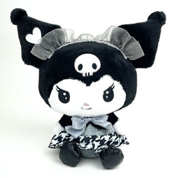 サンリオ クロミ フレンチ千鳥 ぬいぐるみ Ｓ インテリア ブラック
