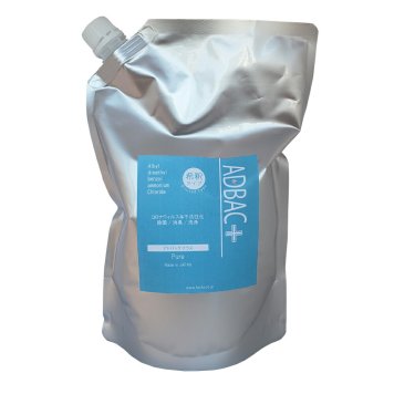 除菌消臭液「アドバック＋」 ピュア（希釈タイプ） 1000ml【第4級アンモニウム塩 塩化ベンザルコニウム アルコール不使用 ノンアルコール 新型コロナウィルス】