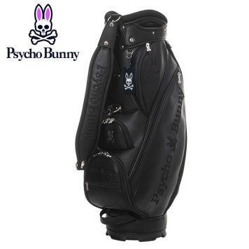 サイコバニー ゴルフ キャディバッグ カートキャディバッグ BLACK EDITION Psycho Bunny PBMG5SC2 お誕生日祝い お祝い 記念品 お父さん 父の日 彼氏 男性 30代 40代 50代 60代 母の日 お母さん 還暦祝い 敬老の日 彼女 人気プレゼント プレゼント