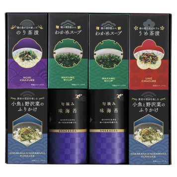 味海苔・お茶漬け・ふりかけ・スープセット LJD-40【北海道・沖縄県・離島 配送不可】