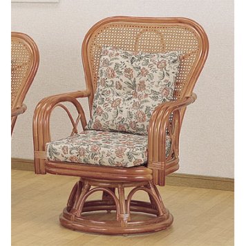 今枝商店 Romantic Rattan ラウンドチェアー【沖縄・離島配達不可】 S563