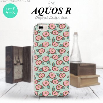 【SH03J】【スマホケース/スマホカバー】【アクオス R】SH03J スマホケース AQUOS R SH-03J カバー アクオス R つばき 緑 nk-sh03j-1702【メール便送料無料】