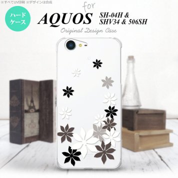 【SH04H】【スマホケース/スマホカバー】【アクオス ゼータ】SH04H スマホケース AQUOS ZETA SH04H カバー アクオス ゼータ ティアレ 黒 nk-sh04h-1077【メール便送料無料】