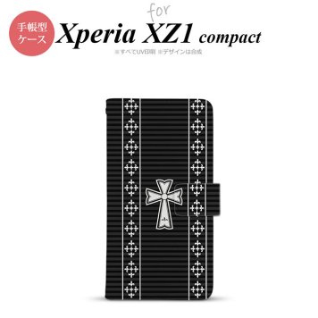 【手帳型 スマホ カバー ケース】【SO02K】【エクスペリア XZ1】手帳型 ケース SO-02K スマホ カバー Xperia XZ1 Compact エクスペリア ゴシック 黒×白 nk-004s-so02k-dr1011【メール便送料無料】