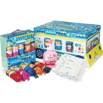 【ギフト対応無料】おむつボックス(Sサイズ) 男の子用 (CBOA-50BS) ※送料無料(北海道・沖縄は除く)