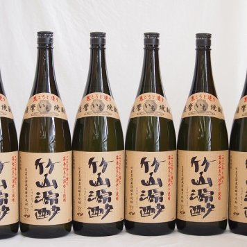 黒こうじ造り 薩摩いも焼酎 竹山源酔 小正醸造(鹿児島県)1800ml×6