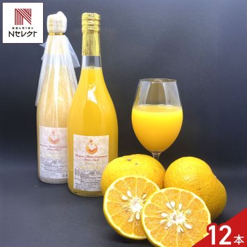 愛媛 エヒメエンゲージファーム サンフルーツジュース 12本 フルーツジュース 果汁飲料 ストレート ジュース 国産