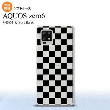 SHG04 SHG04 ZERO6 AQUOS zero6 スマホケース ソフトケース スクエア 黒 メンズ レディース nk-zero6-tp031