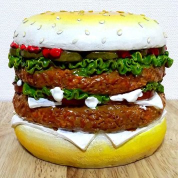 貯金箱 おしゃれ ハンバーガー  ヴィンテージ HAMBURGER オブジェ コインバンク ビンテージ アンティーク マネーバンク 店舗 おもちゃ レトロ アメリカン 雑貨 置物 かわいい インテリア  可愛い