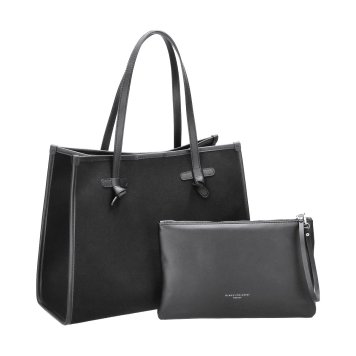 ジャンニキアリーニ GIANNI CHIARINI バッグ トートバッグ ポーチ付き BS 6850 CNV-SE NER COR レディース ブラック