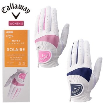 キャロウェイ ゴルフ グローブ キャロウェイ ソレイル グローブ ウィメンズ 25 JM レディース 左手用  Callaway SOLAIRE WMS GLOVE 25 JM お誕生日祝い お祝い 記念品 お母さん母父の日 彼女 女性 30代 40代 50代 60代 還暦祝い 敬老の日 人気プレゼント プレゼント