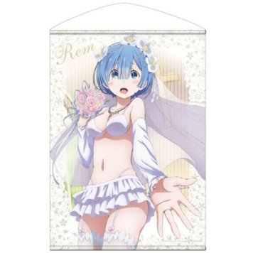 リゼロ ウェディングレム B2タペストリーRe:ゼロから始める異世界生活 壁飾り   インテリア