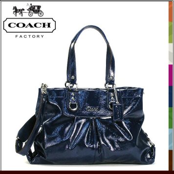 COACH アウトレット コーチ バッグ アシュレイパテントレザーキャリーオール F15516 SV/CT COACH アウトレット ショルダーバッグ トートバッグ 斜めかけバッグ 2WAY ブランド レディース