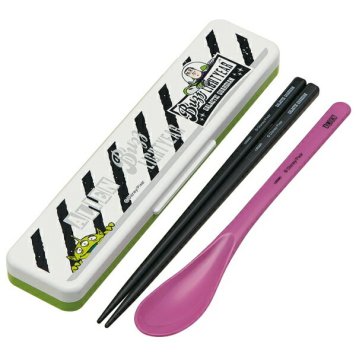 Hide &amp; Seek トイ・ストーリー 音のならないコンビセット 箸18cm ※送料無料(ポスト投函)