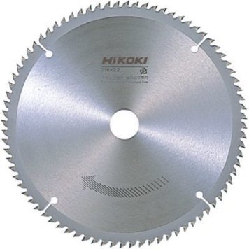 HiKOKI（日立工機） 【メール便での発送商品】 チップソー(よこ挽留切兼用) 216mm×25.4 80枚刃 [KH13] 0031-4258