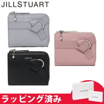 ジル スチュアート 財布 二つ折り レディース 山羊革 牛革 インプルーブ L字ファスナー ギフト JILL STUART