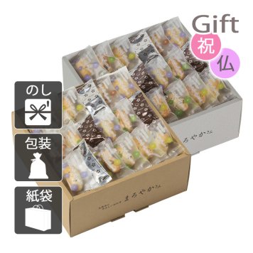 天然水おかきまろやかさん おかき 　　(プレゼント ギフト 基本送料 のし 包装 ラッピング 紙袋 無料 内祝 内祝い お返し 快気祝い 快気祝 快気内祝 お返し 出産祝い 出産内祝い お返し 結婚内祝い 結婚祝 結婚祝い 引出物 新築祝い 新築内祝 お返し 香典返し お供え 御供 法事 志 満中陰志 御供 粗供養)