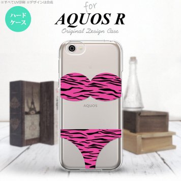 【SH03J】【スマホケース/スマホカバー】【アクオス R】SH03J スマホケース AQUOS R SH-03J カバー アクオス R 虎柄パンツ ピンク nk-sh03j-570【メール便送料無料】