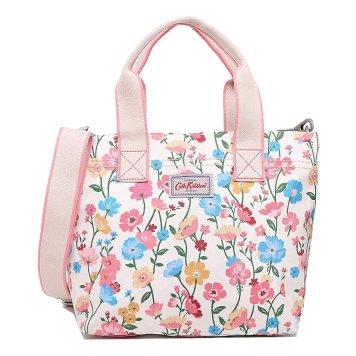 キャスキッドソン Cath Kidston トートバッグ 984089 105954317944102 CASUAL SMALL TOTE PARK MEADOW パーク メドウ カジュアル スモール 2way トート WARM CREAM クリーム系＋フラワー柄マルチカラー