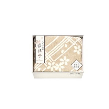 【送料無料・包装無料・のし無料】大自然本舗~桜格子~ 肌にやさしい自然色のシルク入り綿毛布(毛羽部分) SBN85150(B4) ギフト 敬老の日 入学祝い 卒業祝い 就職祝い 結婚祝い 誕生日 出産祝い 引越祝い 香典返し 新盆 初盆 御礼 お中元 内祝い 快気祝い ご挨拶 志 法事
