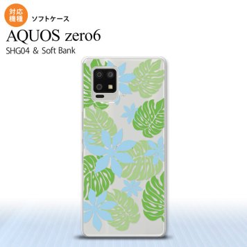 SHG04 SHG04 ZERO6 AQUOS zero6 スマホケース ソフトケース ティアレ B 青 メンズ レディース nk-zero6-tp1493