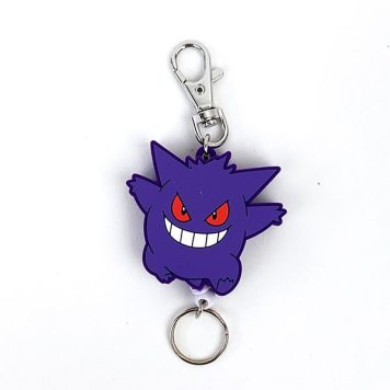 ポケットモンスター  ラバーリールキーホルダー(ゲンガー)  パープル ポケモン
