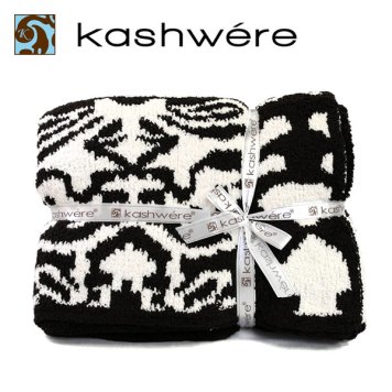 KASHWERE カシウエア ブランケット Throw Damask メンズ レディース ユニセックス セレブ愛用 ギフト 贈り物 プレゼント T-28-83-52