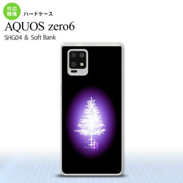 SHG04 SHG04 ZERO6 AQUOS zero6 スマホケース ハードケース ツリー 紫 メンズ レディース nk-zero6-628