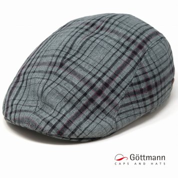Gottmann ハンチング ハンチング帽 メンズ 大きいサイズ ハンチング帽子 チェック柄 父の日 ギフト ゴットマン 帽子 Jackson アイビーキャップ 57cm 58cm 59cm 60cm 61cm 男性 誕生日 プレゼント ギフト包装 ラッピング