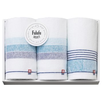 Fulufu SELECT フェイスタオル3P ／タオル 日用品・ヘルスケア 敬老の日 プレゼント ギフト お祝い いつ 70代 80代 メッセージ おじい おばあ 祖父母 お彼岸 お供え 秋 2026 送料無料 ギフト プレゼント プチギフト 内祝い 快気祝い 出産祝い 結婚祝い 引出物 新築祝い お返し