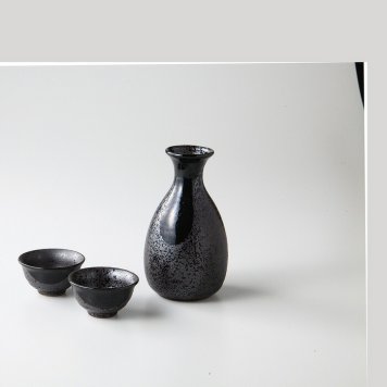 結晶織部　酒器揃 陶器 美濃焼 やきものの里から、暮らしを贈ります。　ギフト 食器 セット テーブルウェア