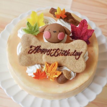 犬用ケーキ 誕生日 ちぃさい秋みぃ～つけた紅葉いちごショートケーキ レギュラーサイズ 無添加 食いつき 人気 おすすめ 手づくりごはん 小型犬 犬 小さいサイズ バースデー ケーキ フードケーキ ごはん プレゼント ギフト 贈り物 お誕生日 お迎え記念日 快気祝い ご贈答用 結婚祝い パーティー お茶会 犬友 猫友 お祝い お誕生日 ワンちゃん ペットフード ドッグフード