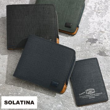 SOLATINA 二つ折り財布 小銭入れあり College Series