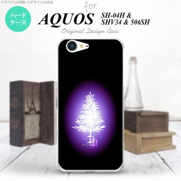 【SH04H】【スマホケース/スマホカバー】【アクオス ゼータ】SH04H スマホケース AQUOS ZETA SH04H カバー アクオス ゼータ ツリー 紫 nk-sh04h-628【メール便送料無料】