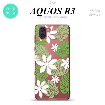 SH-04L SHV44 R3 AQUOS R3 スマホケース カバー ティアレ B ホワイト nk-r3-1491